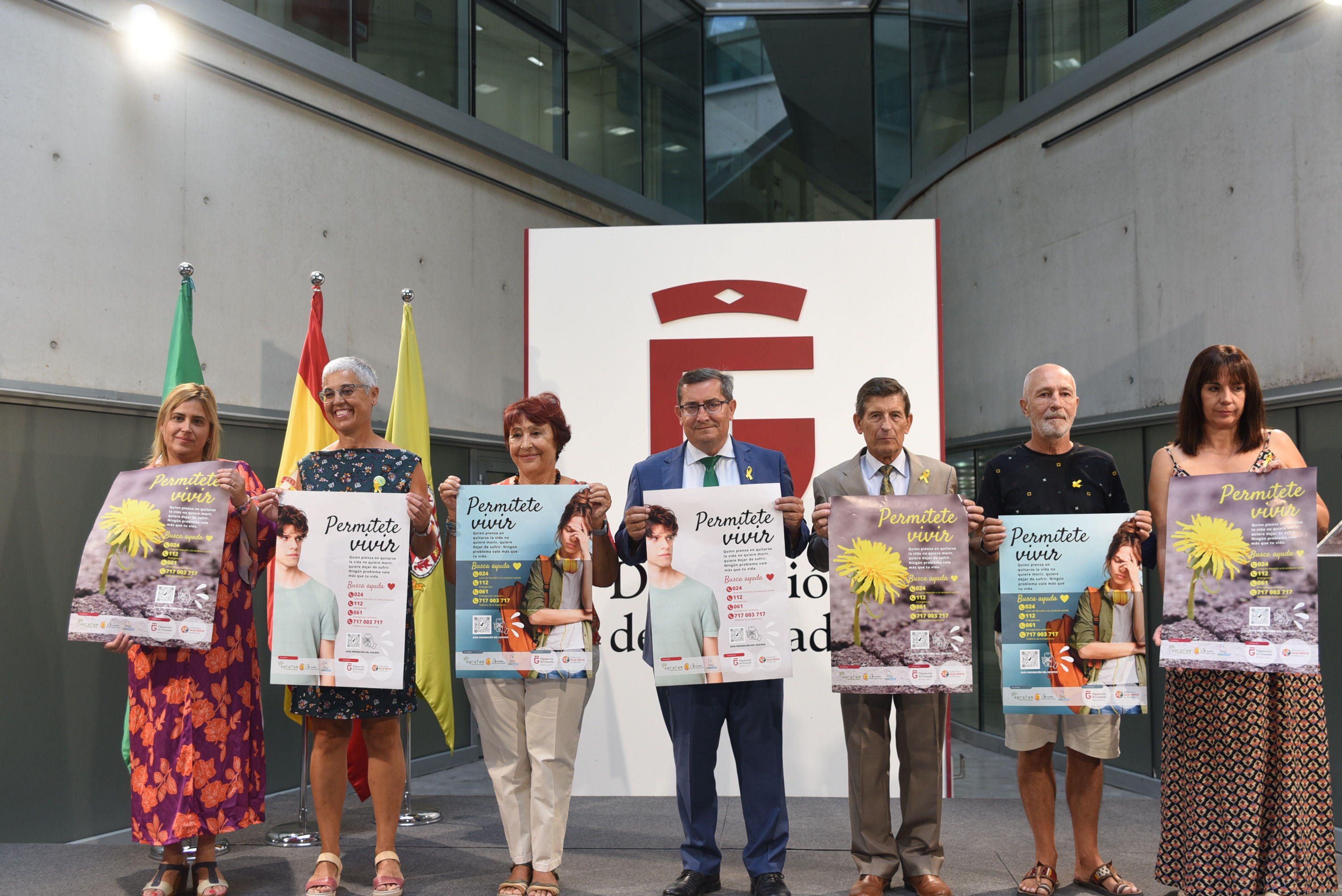 Diputación y Salud Mental Andalucía lanzan una campaña de prevención del suicidio